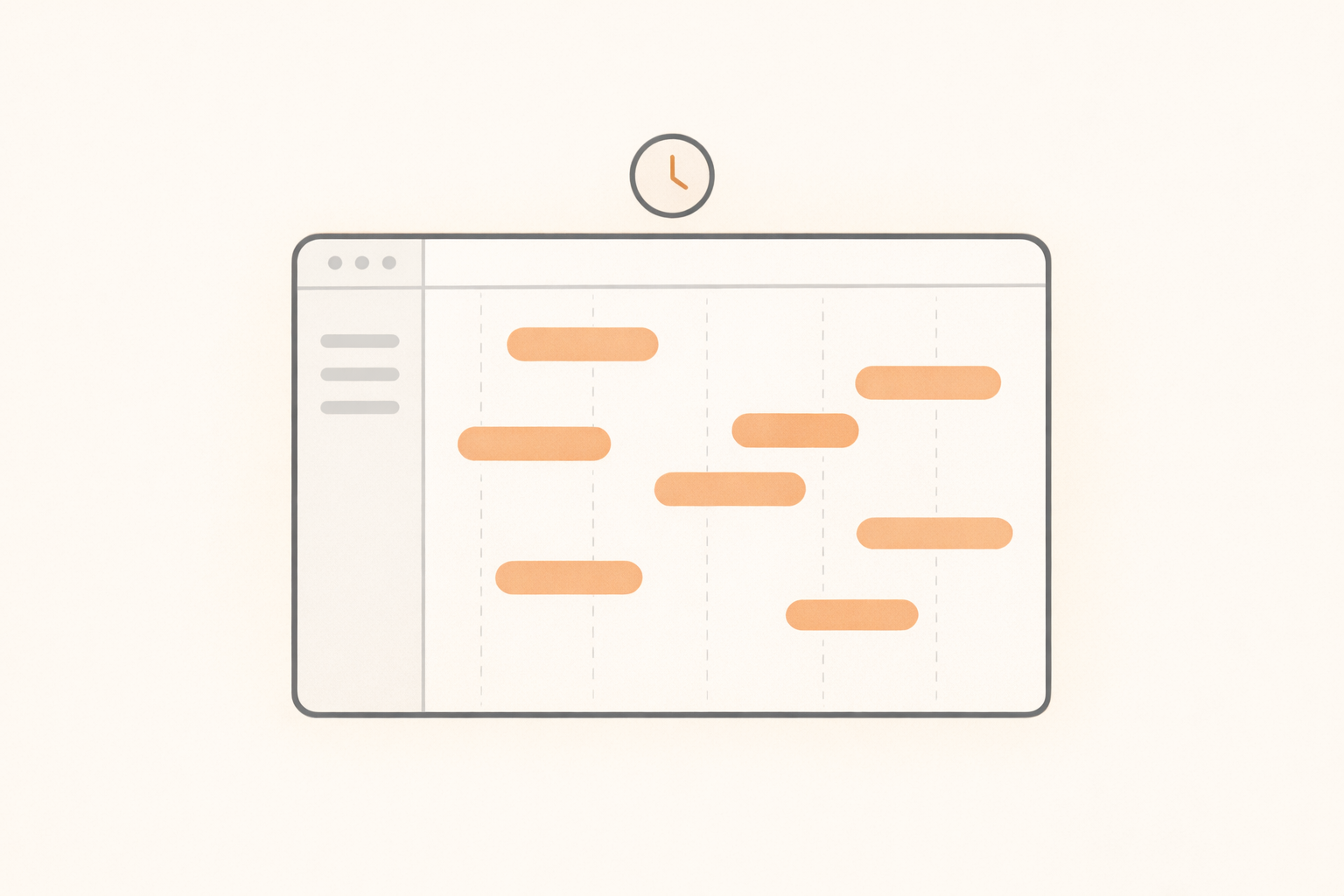 タイムライン表示